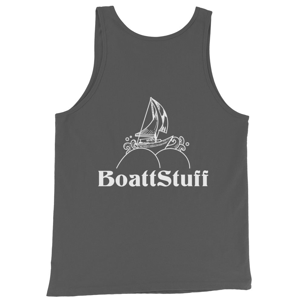 Men's Tank - White Logo (4 color options)