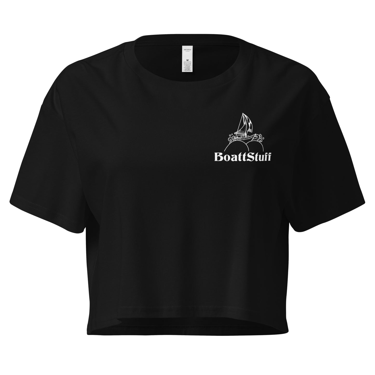 Women’s Crop - White Logo