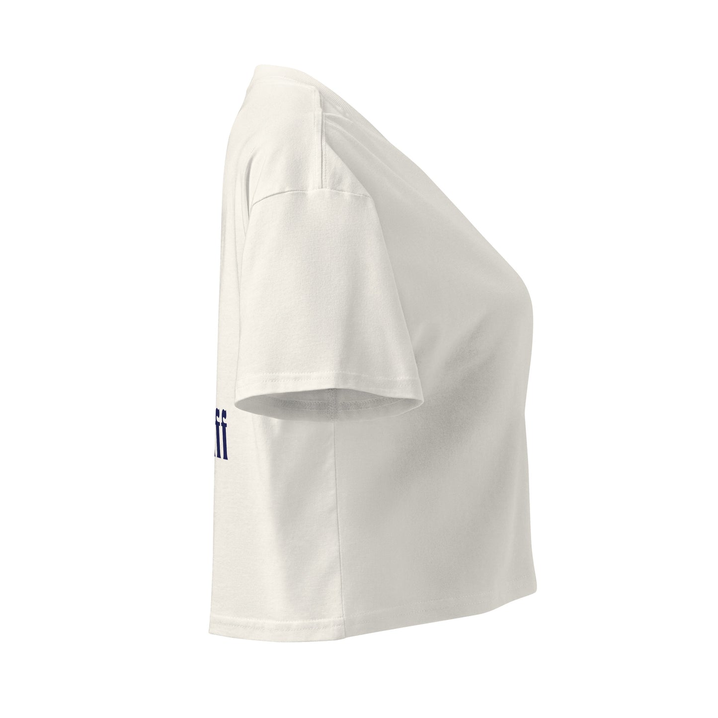 Women’s Crop - Navy Logo (3 color options)